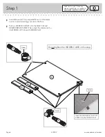 Предварительный просмотр 6 страницы Sauder Orchard Hills 401292 Instruction Booklet