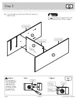 Предварительный просмотр 8 страницы Sauder Orchard Hills 401292 Instruction Booklet