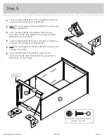 Предварительный просмотр 11 страницы Sauder Orchard Hills 401292 Instruction Booklet