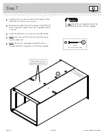 Предварительный просмотр 12 страницы Sauder Orchard Hills 401292 Instruction Booklet