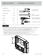 Предварительный просмотр 2 страницы Sauder Orchard Hills 418653 Manual