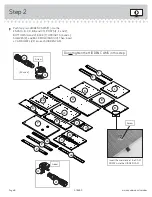 Предварительный просмотр 8 страницы Sauder Orchard Hills 418653 Manual