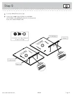 Предварительный просмотр 15 страницы Sauder Orchard Hills 418653 Manual