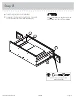 Предварительный просмотр 19 страницы Sauder Orchard Hills 418653 Manual