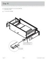 Предварительный просмотр 22 страницы Sauder Orchard Hills 418653 Manual