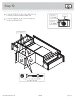 Предварительный просмотр 25 страницы Sauder Orchard Hills 418653 Manual