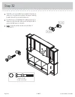 Предварительный просмотр 38 страницы Sauder Orchard Hills 418653 Manual