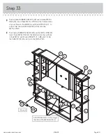 Предварительный просмотр 39 страницы Sauder Orchard Hills 418653 Manual