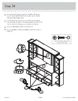 Предварительный просмотр 40 страницы Sauder Orchard Hills 418653 Manual