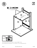 Предварительный просмотр 12 страницы Sauder Original Cottage Collection 414684 Instruction Booklet