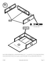 Предварительный просмотр 15 страницы Sauder Original Cottage Collection 414684 Instruction Booklet