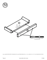 Предварительный просмотр 16 страницы Sauder Original Cottage Collection 414684 Instruction Booklet