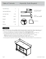 Preview for 2 page of Sauder Palladia 411864 Manual