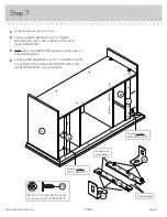 Preview for 11 page of Sauder Palladia 411864 Manual