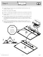 Предварительный просмотр 9 страницы Sauder Palladia 412015 Manual