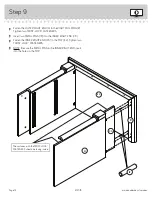 Предварительный просмотр 14 страницы Sauder Palladia 412015 Manual