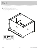 Предварительный просмотр 18 страницы Sauder Palladia 412015 Manual