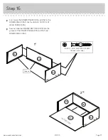 Предварительный просмотр 21 страницы Sauder Palladia 412015 Manual