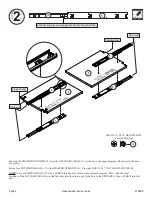 Preview for 6 page of Sauder Palladia 413998 Manual