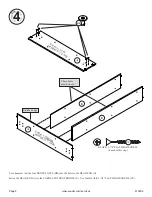 Preview for 8 page of Sauder Palladia 413998 Manual