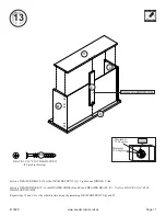 Preview for 17 page of Sauder Palladia 413998 Manual