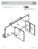 Предварительный просмотр 18 страницы Sauder Palladia Collection Credenza 412079 Instruction Booklet