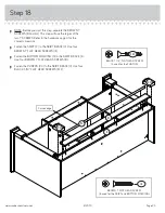 Предварительный просмотр 23 страницы Sauder Palladia Collection Credenza 412079 Instruction Booklet