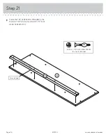 Предварительный просмотр 26 страницы Sauder Palladia Collection Credenza 412079 Instruction Booklet