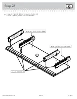 Предварительный просмотр 27 страницы Sauder Palladia Collection Credenza 412079 Instruction Booklet