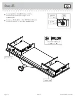 Предварительный просмотр 28 страницы Sauder Palladia Collection Credenza 412079 Instruction Booklet