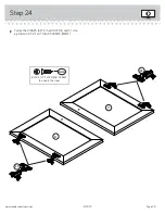 Предварительный просмотр 29 страницы Sauder Palladia Collection Credenza 412079 Instruction Booklet