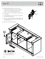 Предварительный просмотр 30 страницы Sauder Palladia Collection Credenza 412079 Instruction Booklet