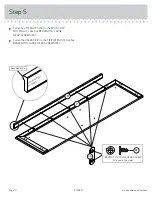 Предварительный просмотр 10 страницы Sauder Palladia Credenza 415025 Manual