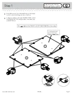 Предварительный просмотр 5 страницы Sauder Pinwheel 421886 Manual