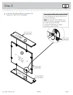 Предварительный просмотр 7 страницы Sauder Pinwheel 421886 Manual