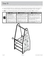 Предварительный просмотр 14 страницы Sauder Pinwheel 421886 Manual