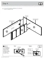 Предварительный просмотр 9 страницы Sauder Pogo 417146 Instruction Booklet