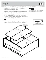 Предварительный просмотр 13 страницы Sauder Pogo 417146 Instruction Booklet