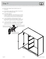 Предварительный просмотр 16 страницы Sauder Pogo 417146 Instruction Booklet