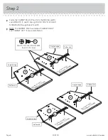 Предварительный просмотр 6 страницы Sauder Shoal Creek 408750 Manual