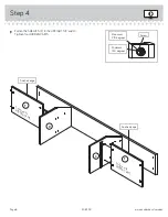 Предварительный просмотр 8 страницы Sauder Shoal Creek 408750 Manual