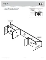 Предварительный просмотр 9 страницы Sauder Shoal Creek 408750 Manual