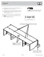 Предварительный просмотр 10 страницы Sauder Shoal Creek 408750 Manual