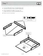 Предварительный просмотр 11 страницы Sauder Shoal Creek 408750 Manual