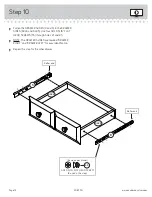 Предварительный просмотр 14 страницы Sauder Shoal Creek 408750 Manual