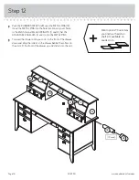 Предварительный просмотр 16 страницы Sauder Shoal Creek 408750 Manual