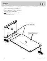 Предварительный просмотр 8 страницы Sauder Shoal Creek 411203 Manual