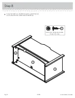 Предварительный просмотр 12 страницы Sauder Shoal Creek 411203 Manual