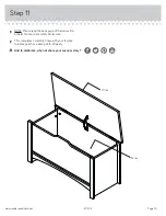 Предварительный просмотр 15 страницы Sauder Shoal Creek 411203 Manual