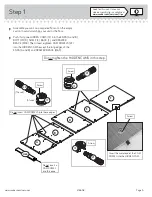 Предварительный просмотр 5 страницы Sauder Shoal Creek 418658 Instruction Booklet